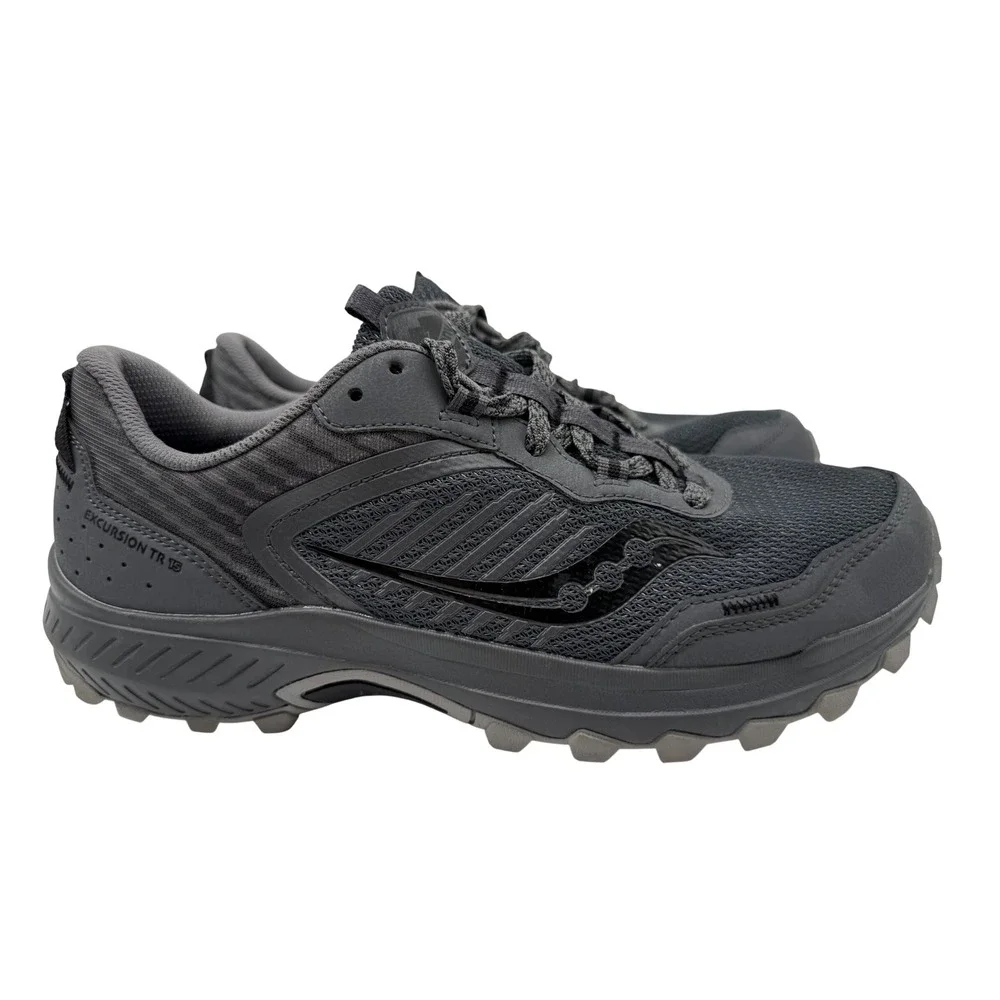 Saucony Excursion TR15 Trail Running Shoes Mens 10W Grey Excellent S20669-17